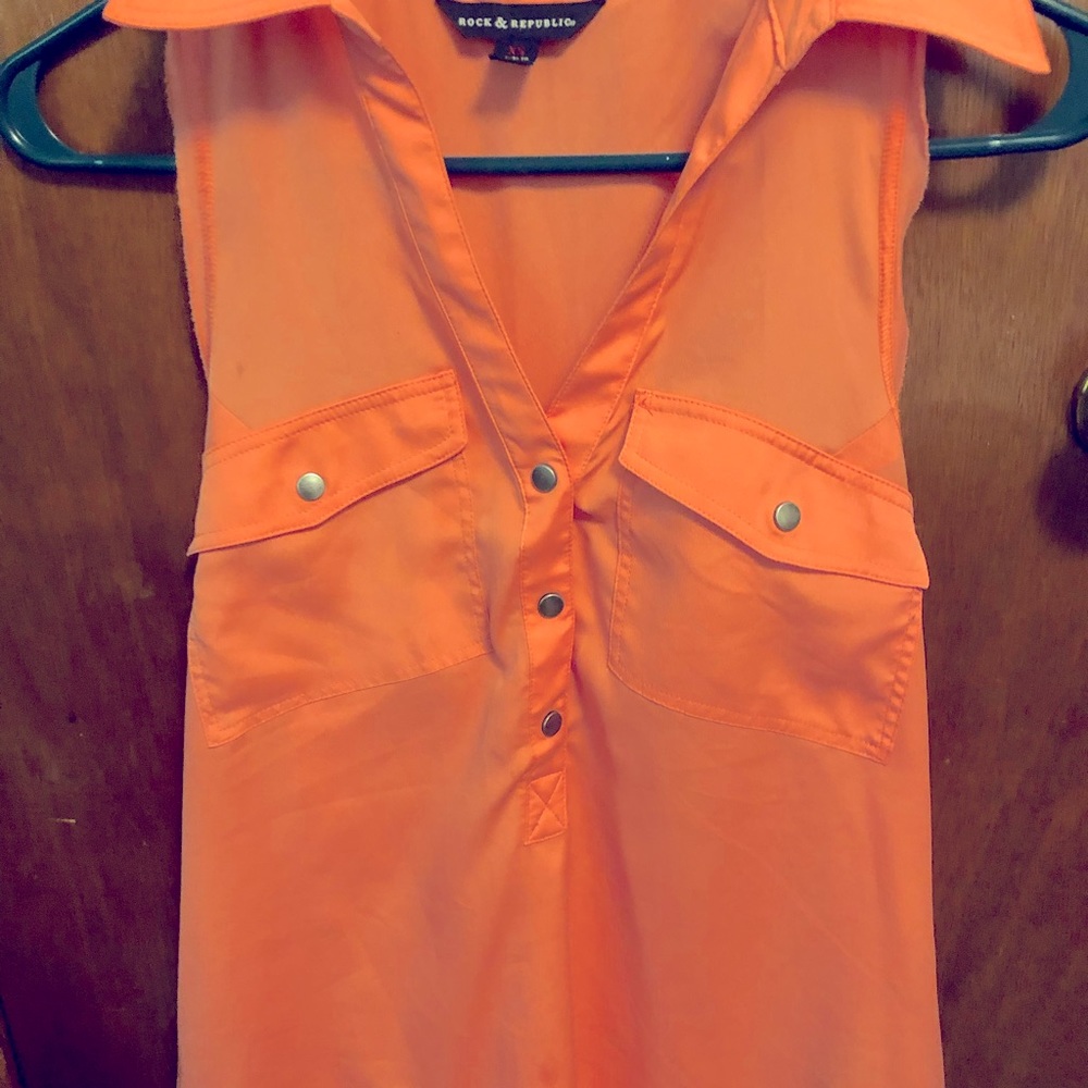 Silky summer top